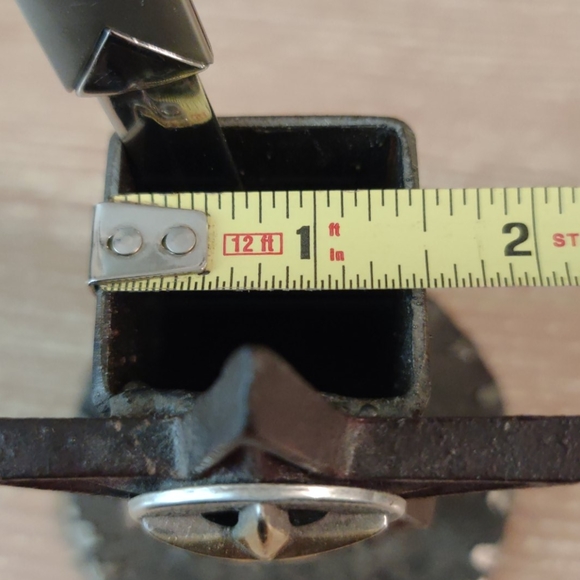 Desk Iron Square Tubing Pen/Pencil Holder - Picture 7 of 7